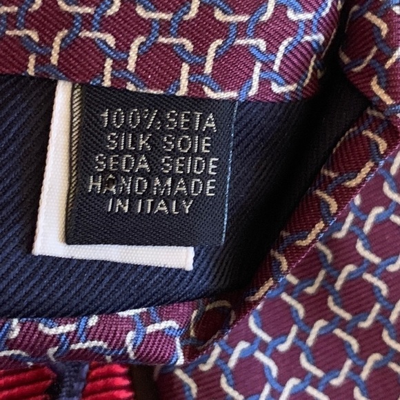 🌿SALE🌿3 BARNEYS New York Vintage 100% Silk Handmade in Italy Paisley Neckties - Picture 13 of 16